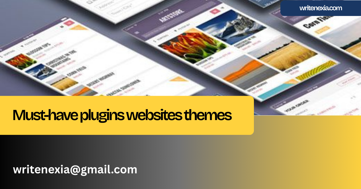 Must-have plugins websites themes