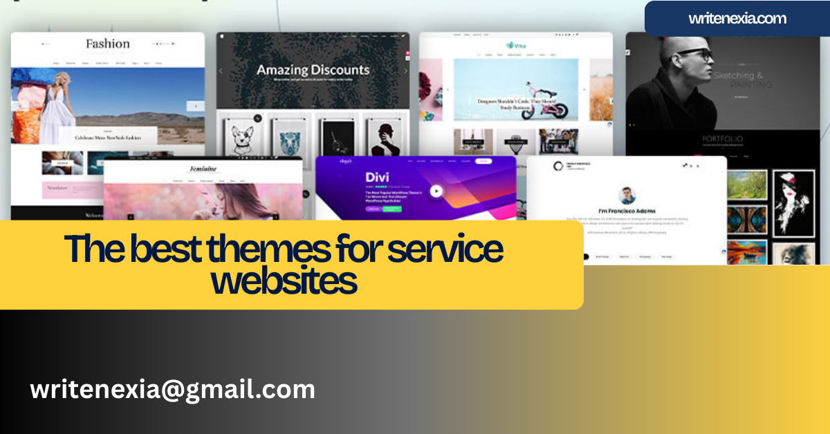 The best themes for service websites