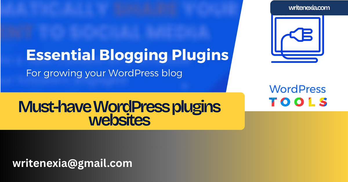 Must-have WordPress plugins websites