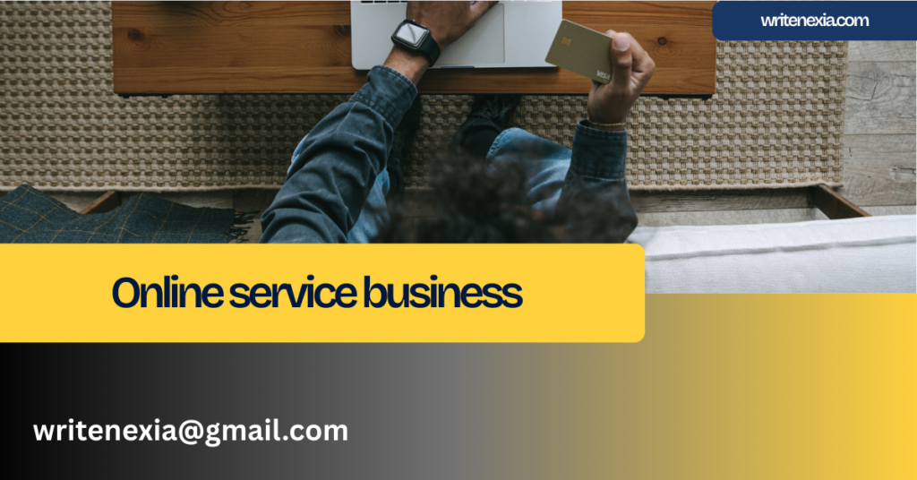  Online service business