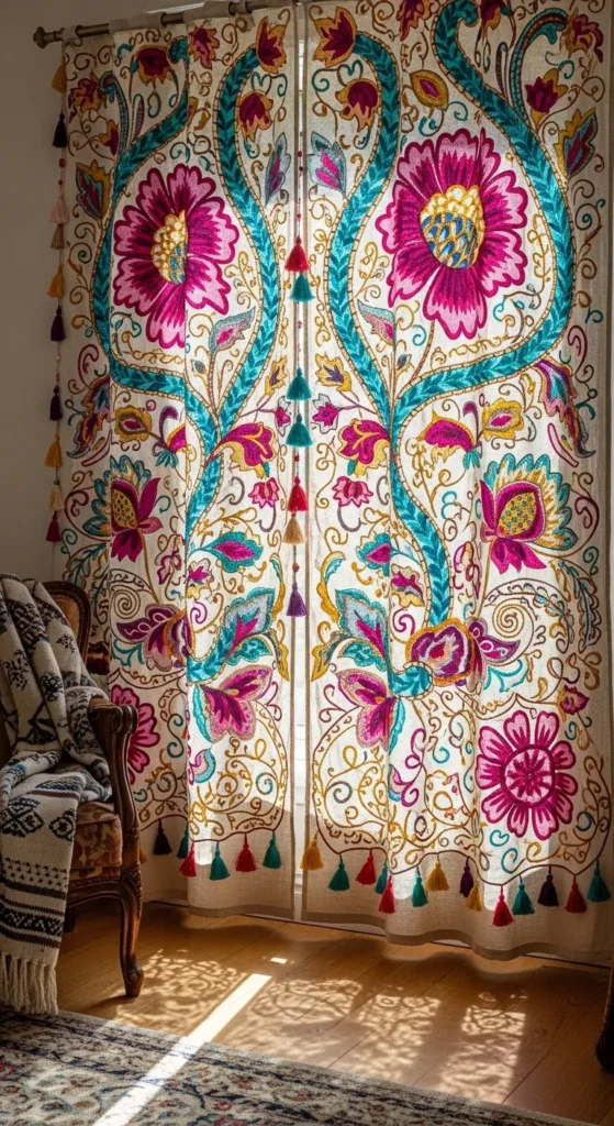 Boho Curtain Ideas