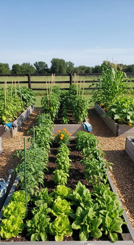 Vegetable Garden Layout Ideas