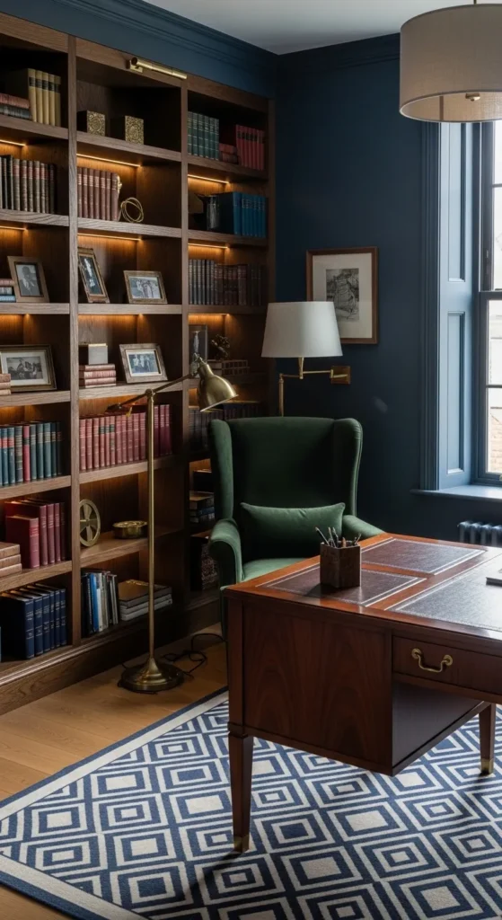 Blue Office Decor Ideas