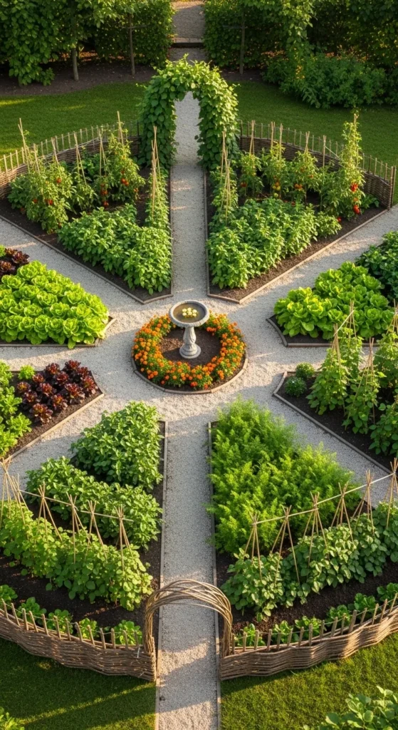 Vegetable Garden Layout Ideas