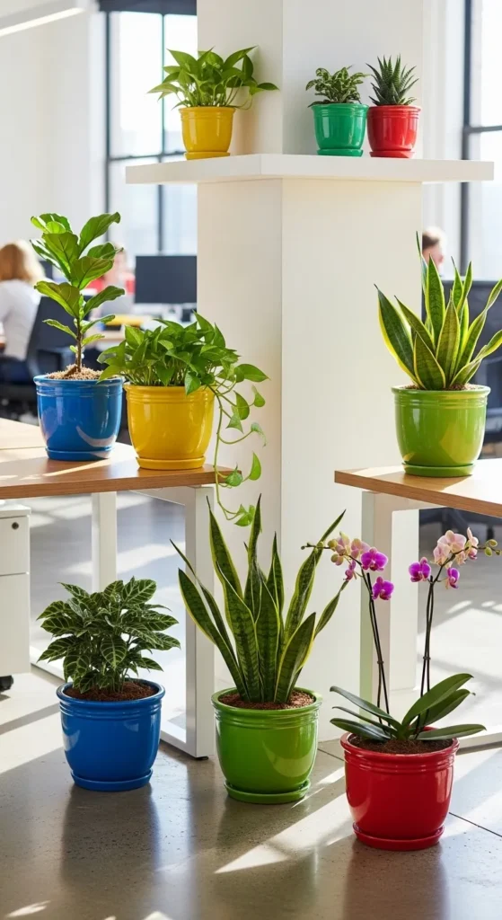 Vibrant Office Decor Ideas