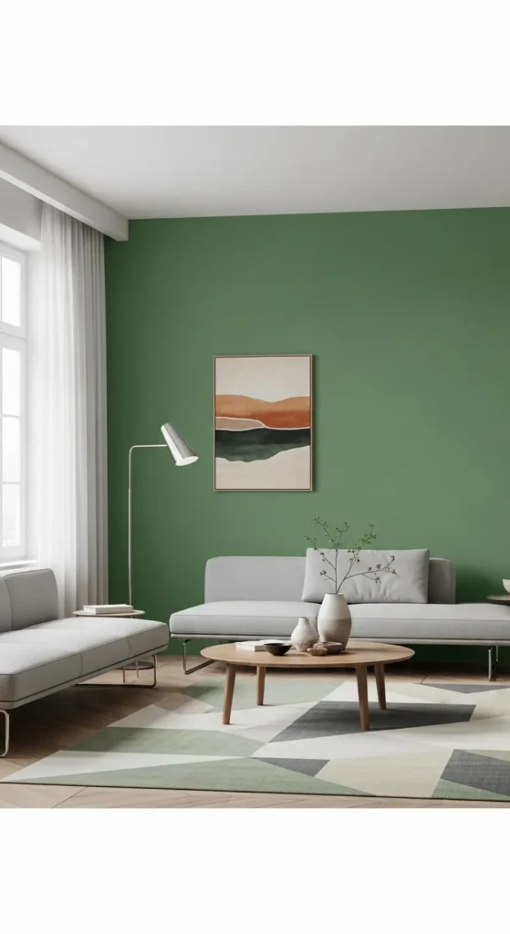 Sage Green Living Room