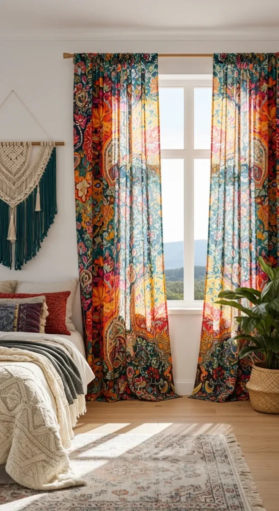 Boho Curtain Ideas