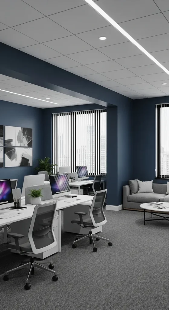 Blue Office Decor Ideas