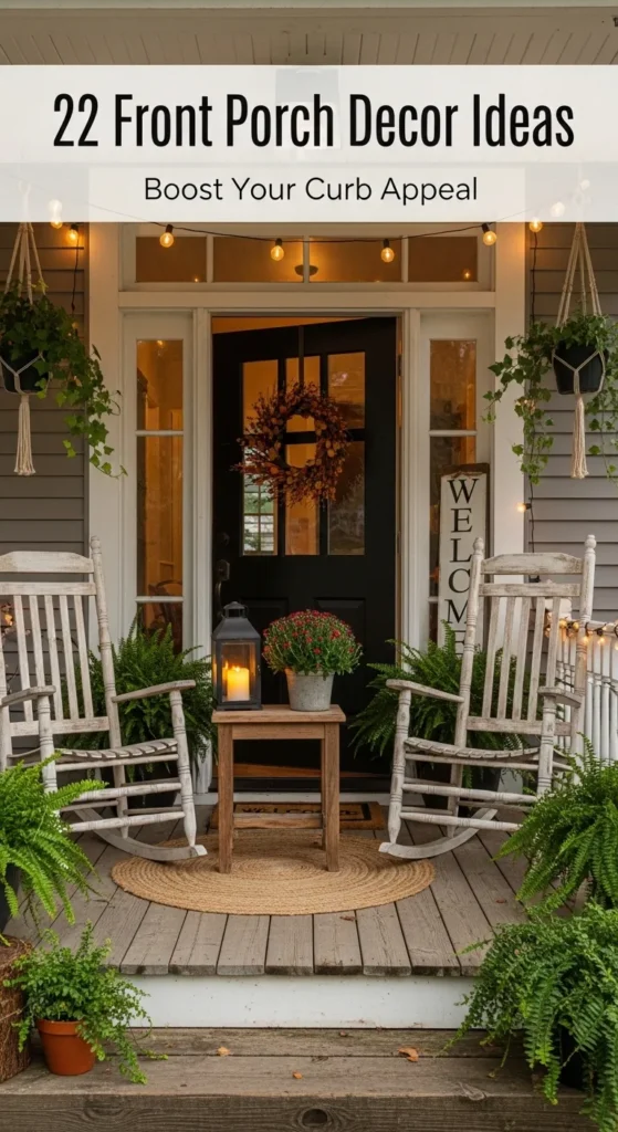 Front Porch Decor Ideas