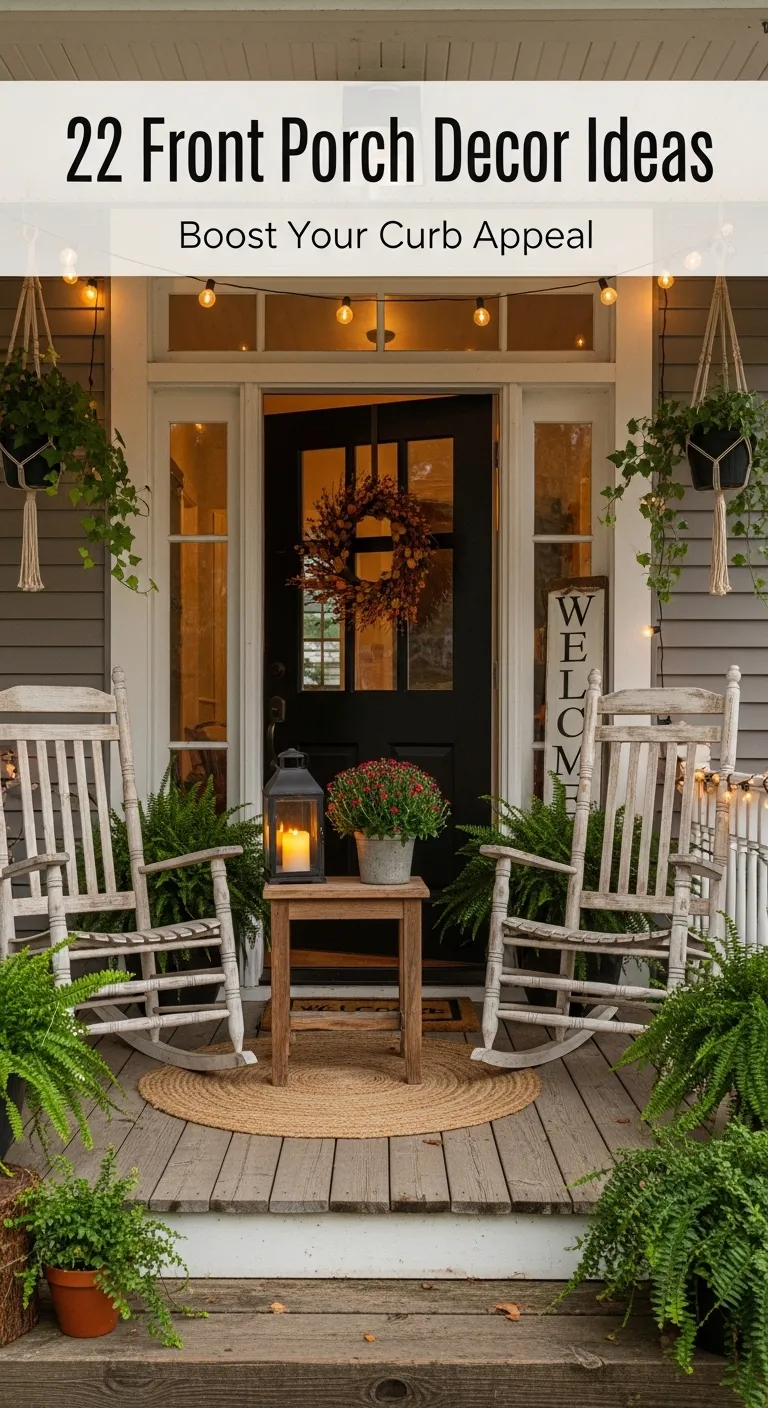 Front Porch Decor Ideas