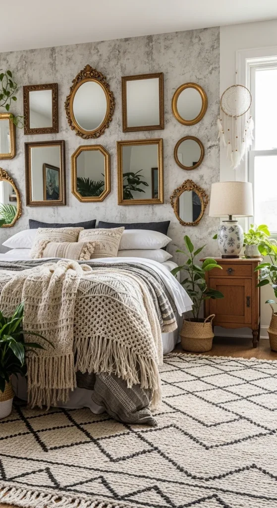 Boho Bedroom Accent Walls