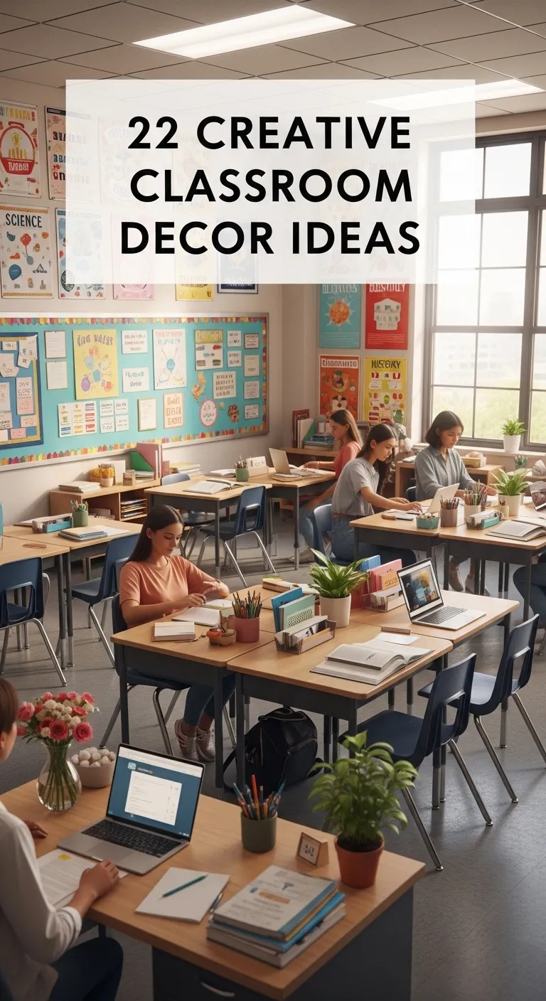 Classroom Decor Ideas for High School