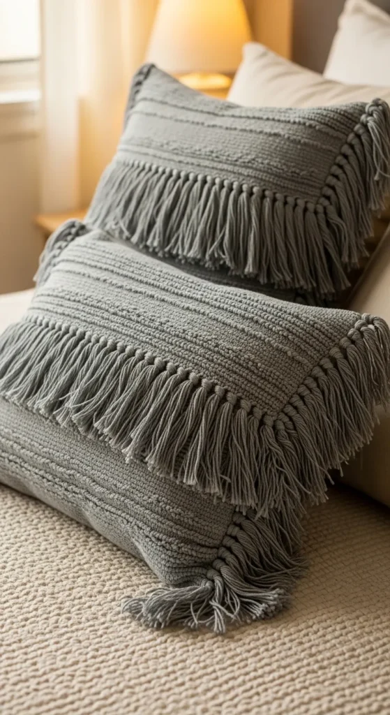 Grey Boho Bedroom Ideas