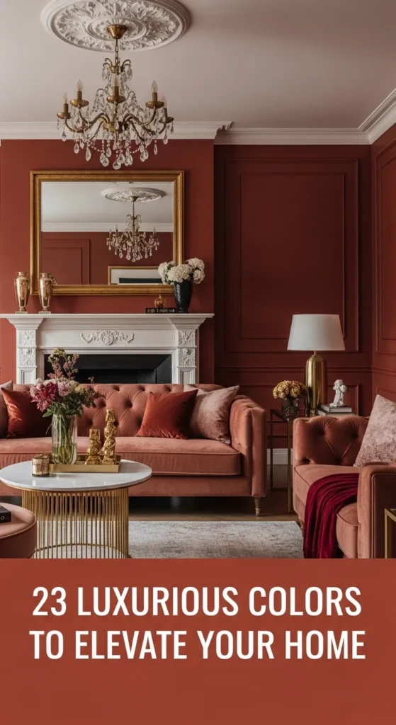 luxurious home colors