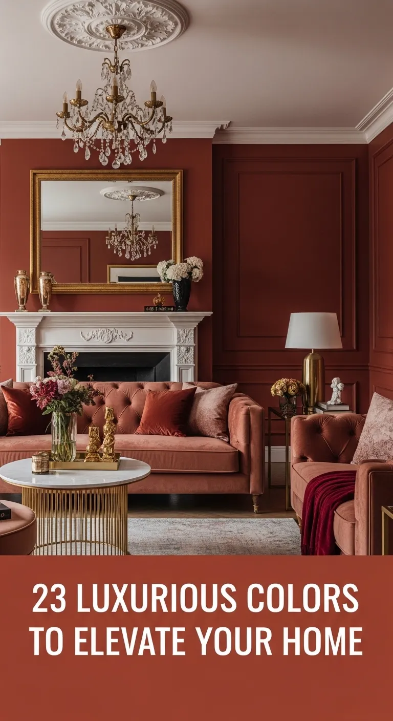 luxurious home colors