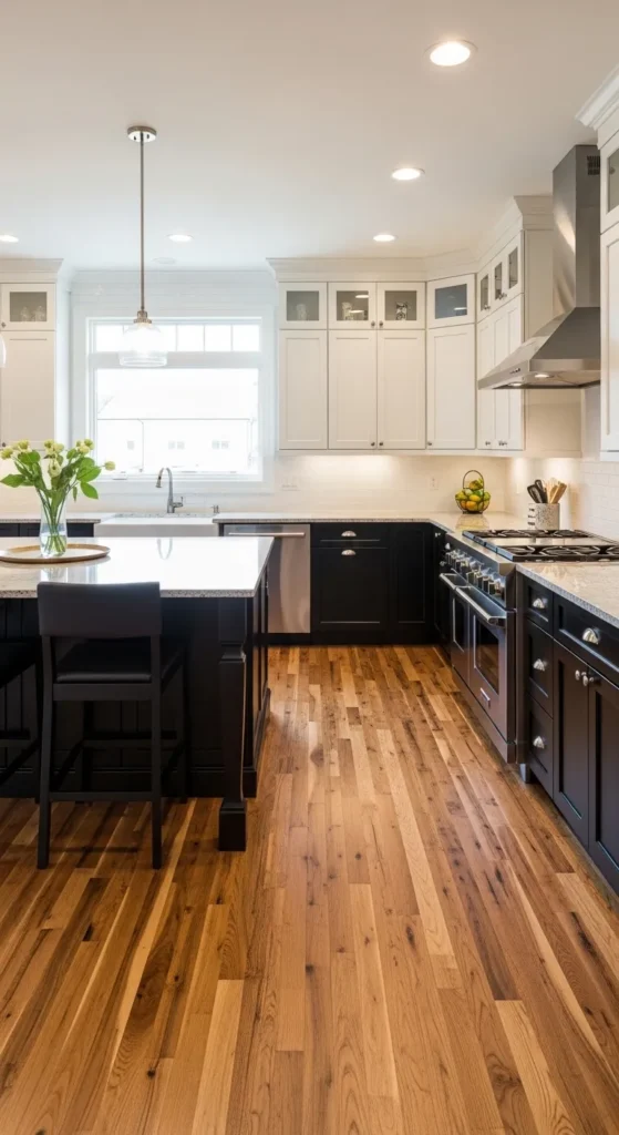 Black and White Kitchens