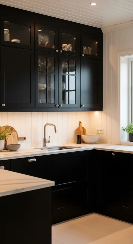 Black and White Kitchens