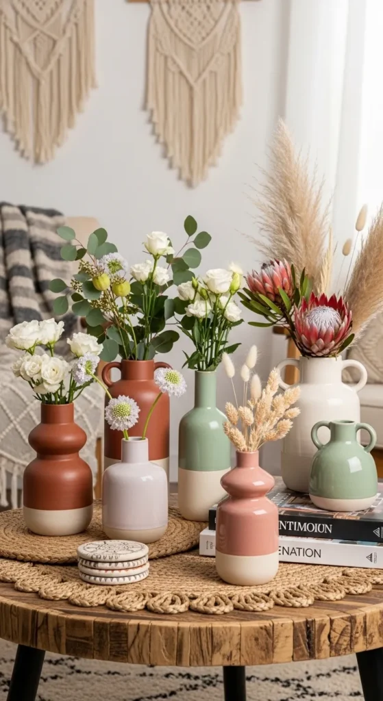 Boho Coffee Table Decor