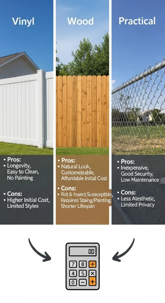 Vinyl Fence Calculator