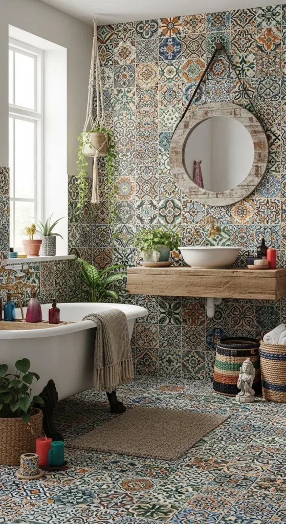 Boho Bathroom Ideas