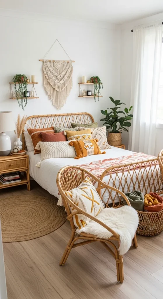 Cozy Boho Style Bedroom Ideas
