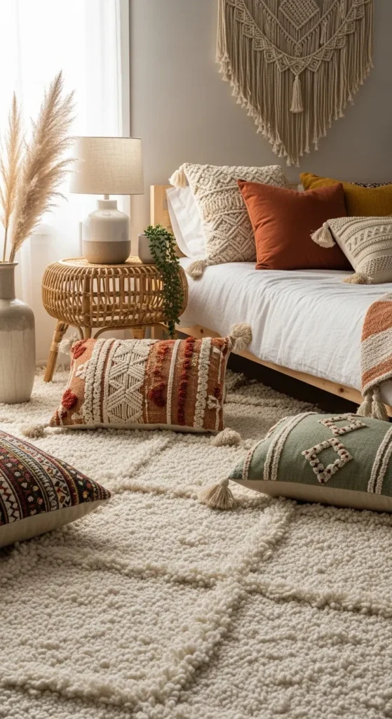 boho bedroom rugs