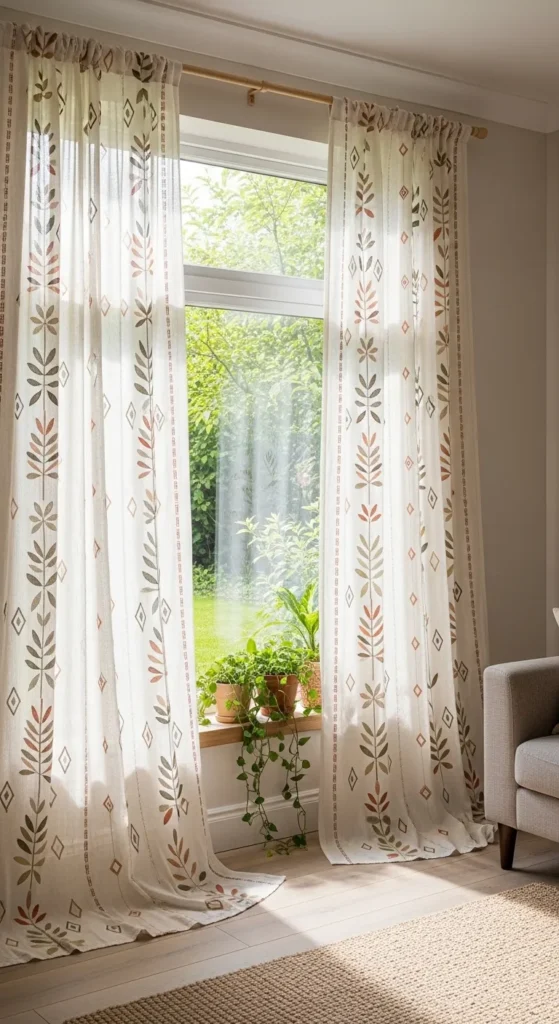 Boho Curtain Ideas