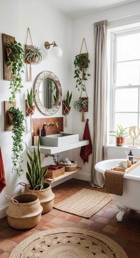 Boho Bathroom Ideas