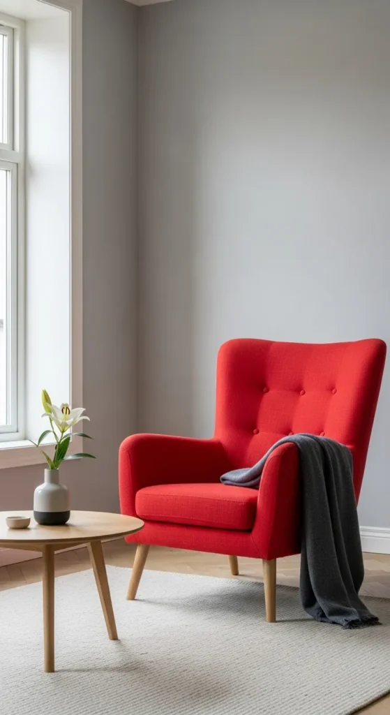 Colorful Minimalist Living Room