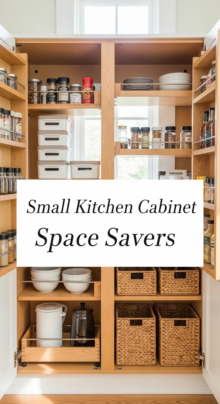 kitchen cabinet space savers