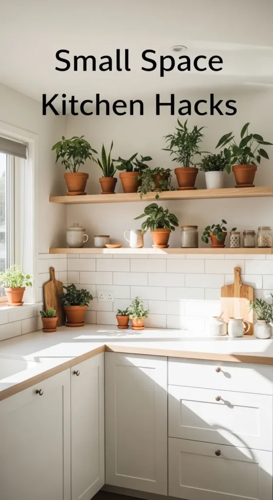 Small Space Kitchen hacks