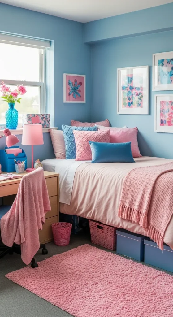 Blue Dorm Room Ideas