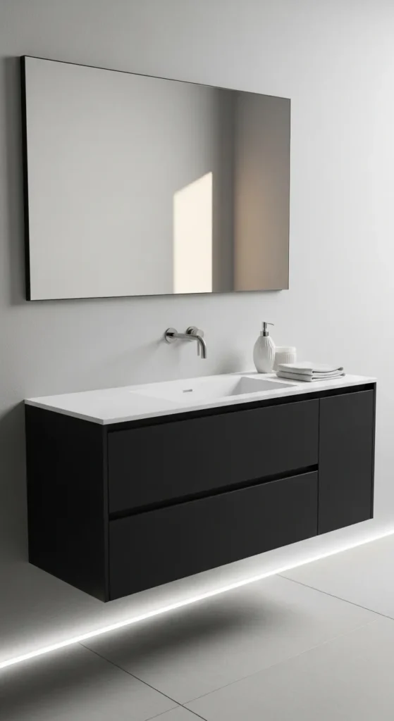 Black Bathroom Decor Ideas