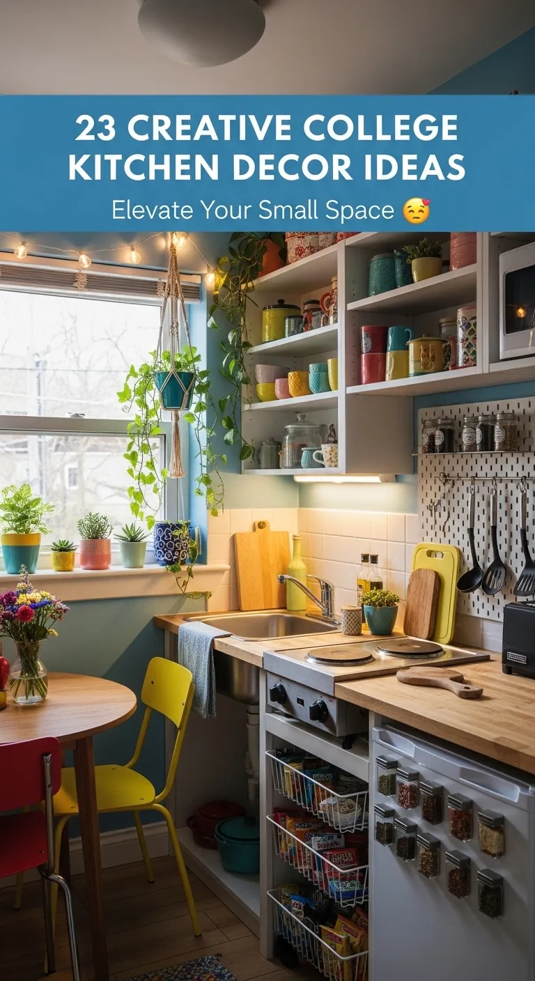 College Kitchen Decor