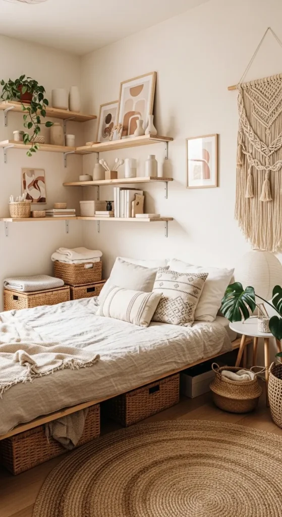 Japandi and Boho Bedroom Decor Ideas