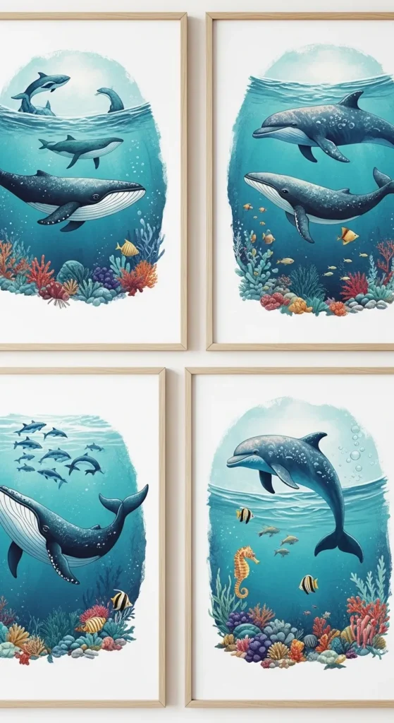 Ocean Inspired Kids Room Ideas