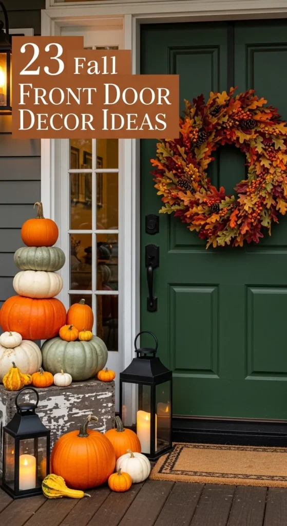 Fall Front Door Decor Ideas