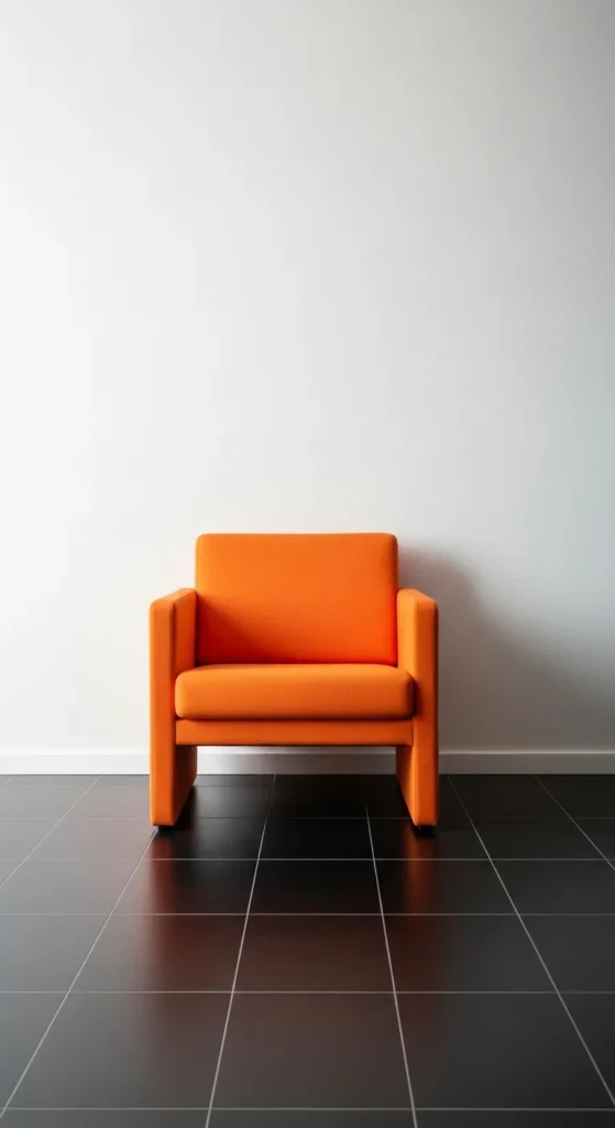 Colorful Minimalist Living Room