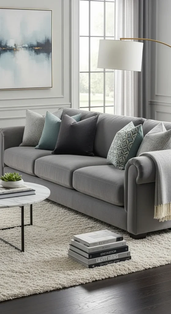 Grey Boho Living Room Ideas