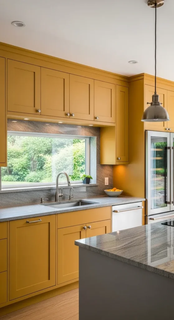 Yellow Kitchen Cabinet Ideas