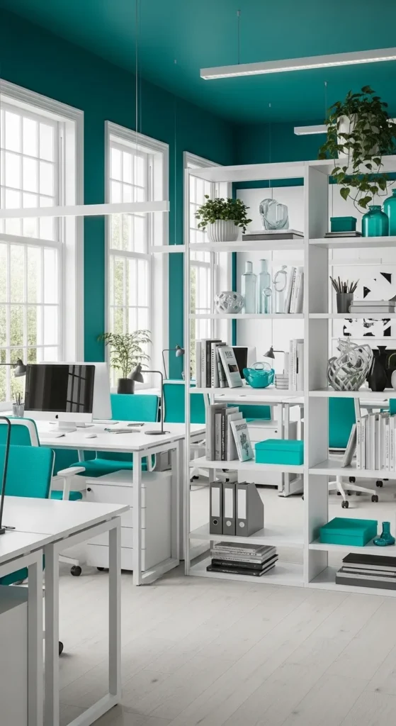 Blue Office Decor Ideas