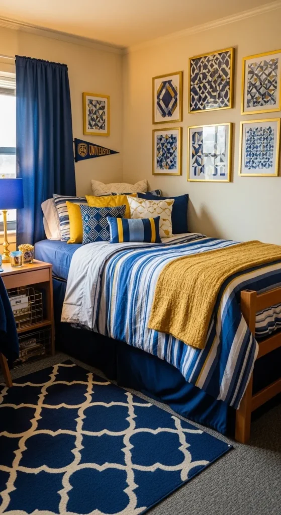 Blue Dorm Room Ideas