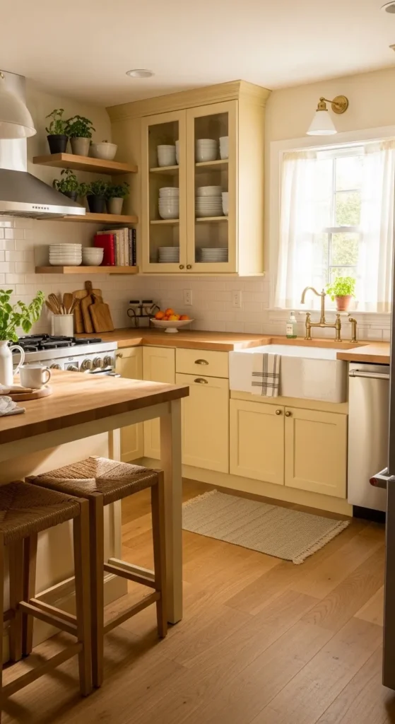 Yellow Kitchen Cabinet Ideas