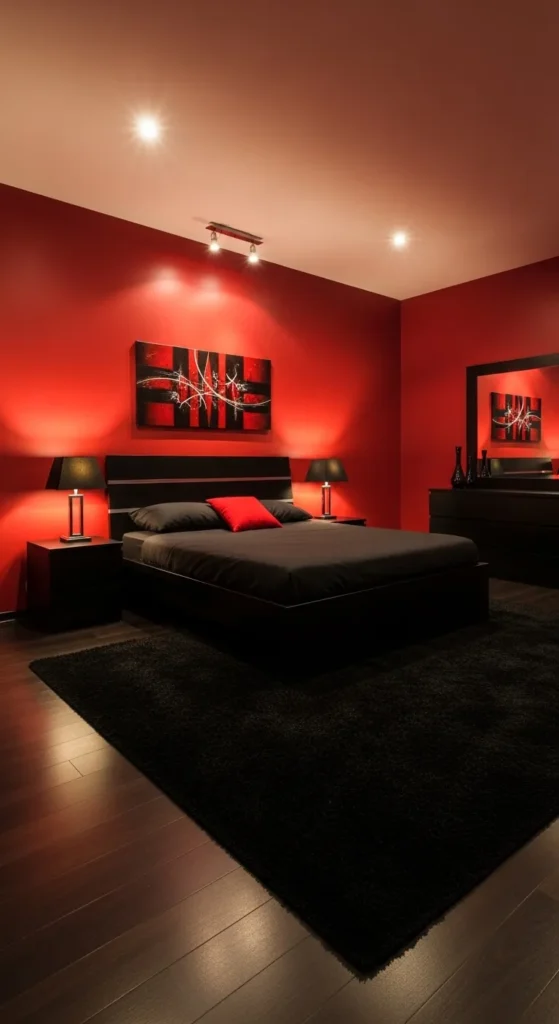 Red Bedroom Ideas