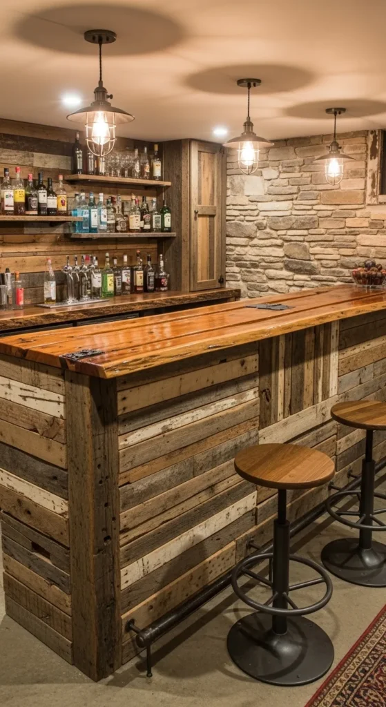 Affordable Basement Bar Ideas