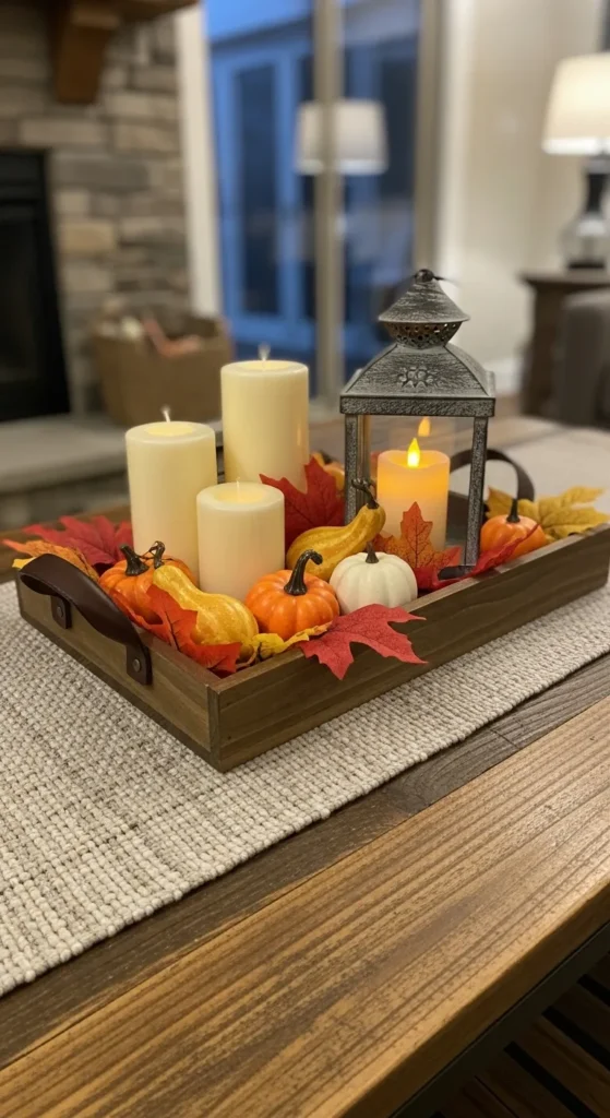 Fall Coffee Table Decor Ideas