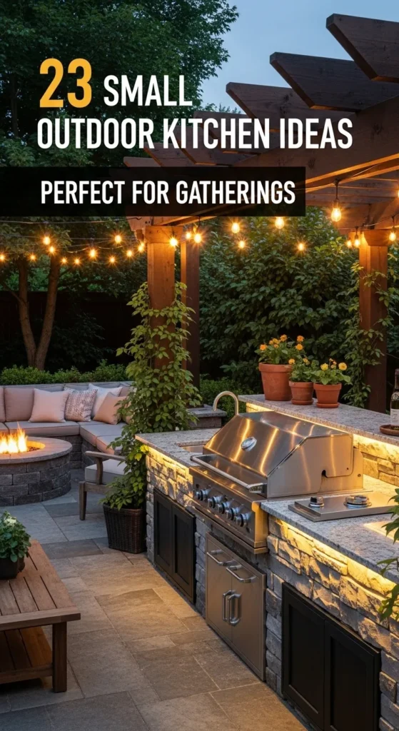Small Outdoor Kitchen Ideas