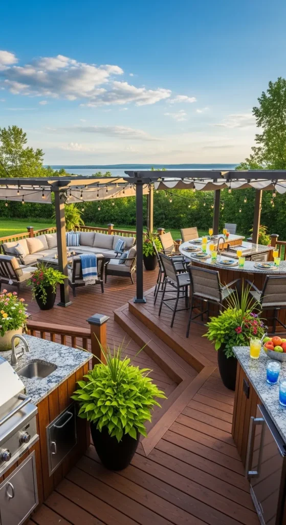 Multi Level Deck Design Ideas