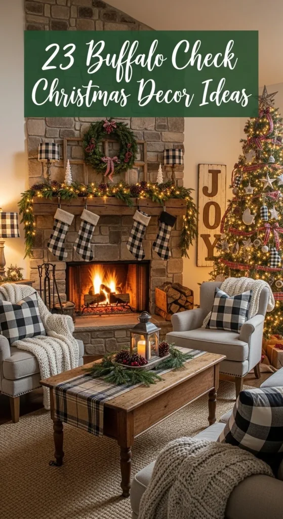 Buffalo Check Christmas Decor