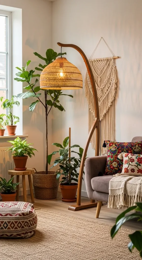 Grey Boho Living Room Ideas